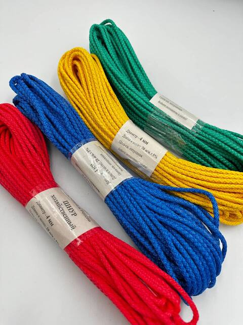 Шнур полиэфирный.&nbsp; (хозяйственный)