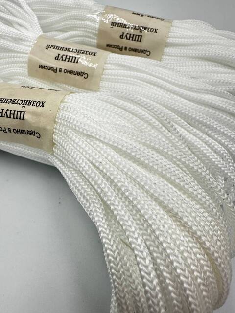 Шнур полиэфирный хозяйственный производство